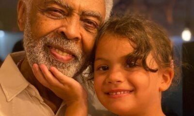 Gilberto Gil posta homenagem para bisneta, Sol de Maria e se derrete: "Doçura e talento"