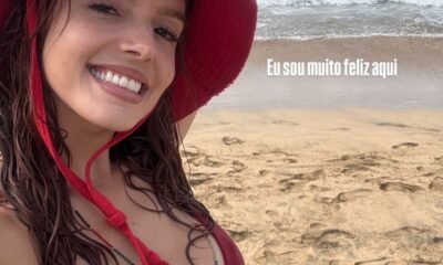 Giovanna Lancellotti chega em Fernando de Noronha | Celebridades