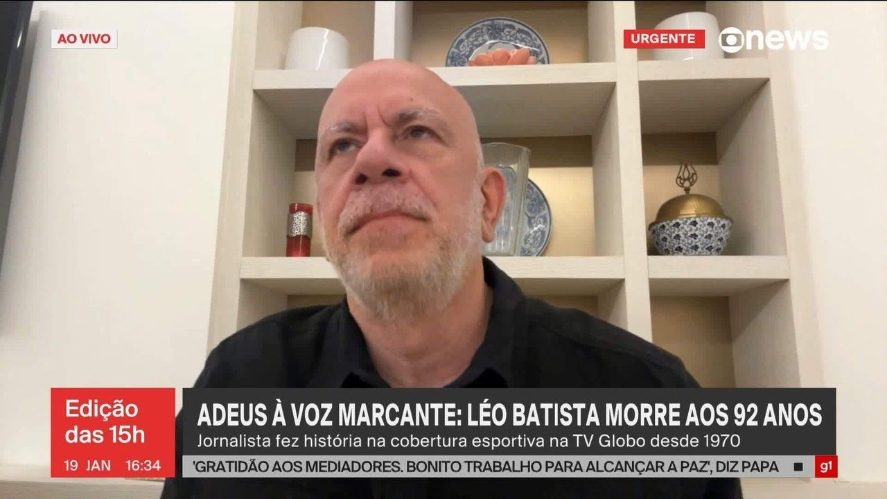 Morte de Léo Batista: veja a repercussão entre jornalistas, atletas, clubes de futebol e fãs | Rio de Janeiro