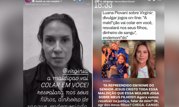 Polêmica no Mundo das Celebridades: Virginia Fonseca e Luana Piovani Trocam Acusações Após Alerta Sobre Jogos Online