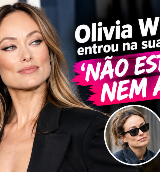 Olivia Wilde entrou na sua fase ‘não estou nem aí’