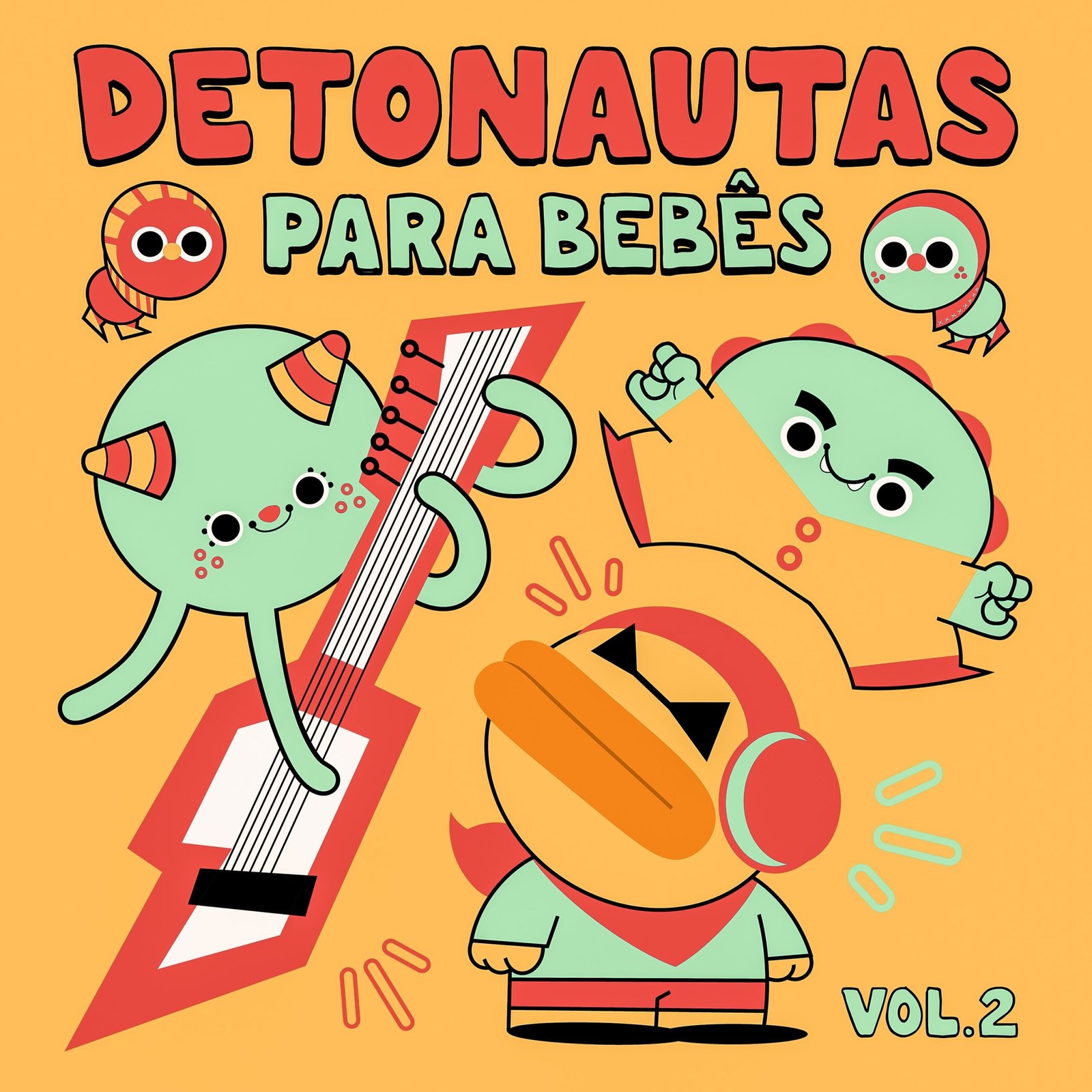 Detonautas Lança ‘Para Bebês Vol. 2’ no Dia das Crianças, Expandindo Legado Musical Infantil