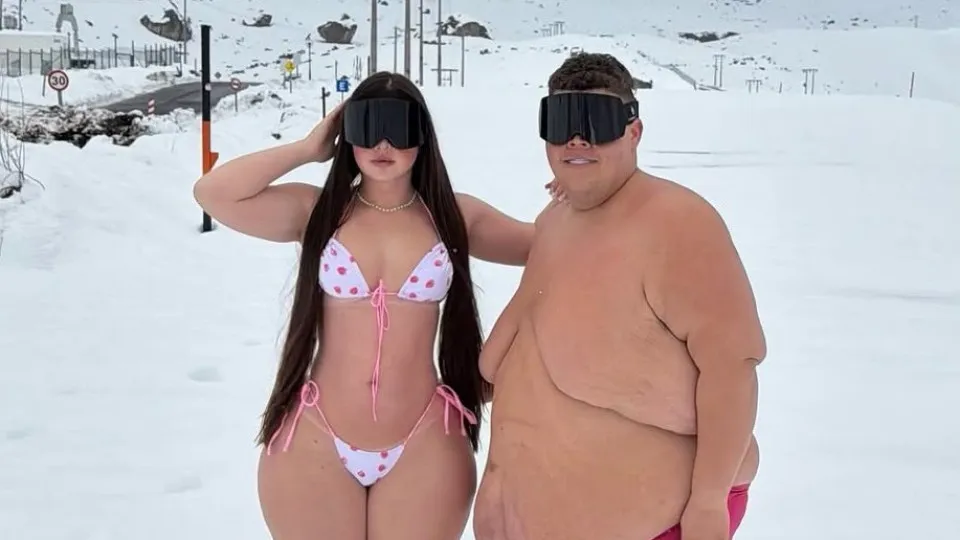 Gordão da XJ e Noiva Viralizam em Cenário Inusitado na Neve: Análise do Fenômeno Digital Gordão da XJ e Noiva Viralizam em Cenário Inusitado na Neve: Análise do Fenômeno Digital